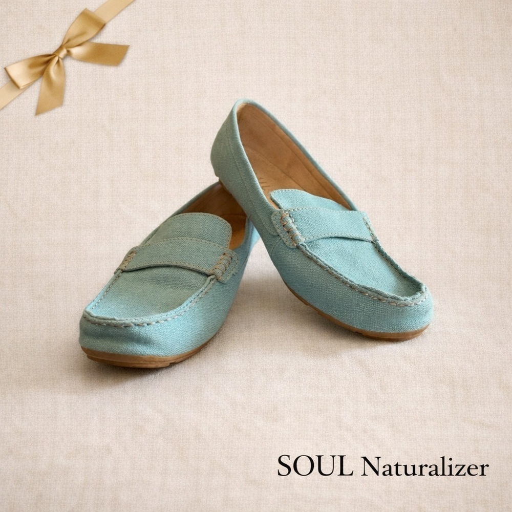 Soul Naturalizer Seven Loafers Turquoise Blue Size 8.5W